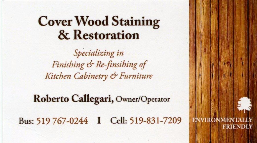 Cover Wood Staining & Restoration