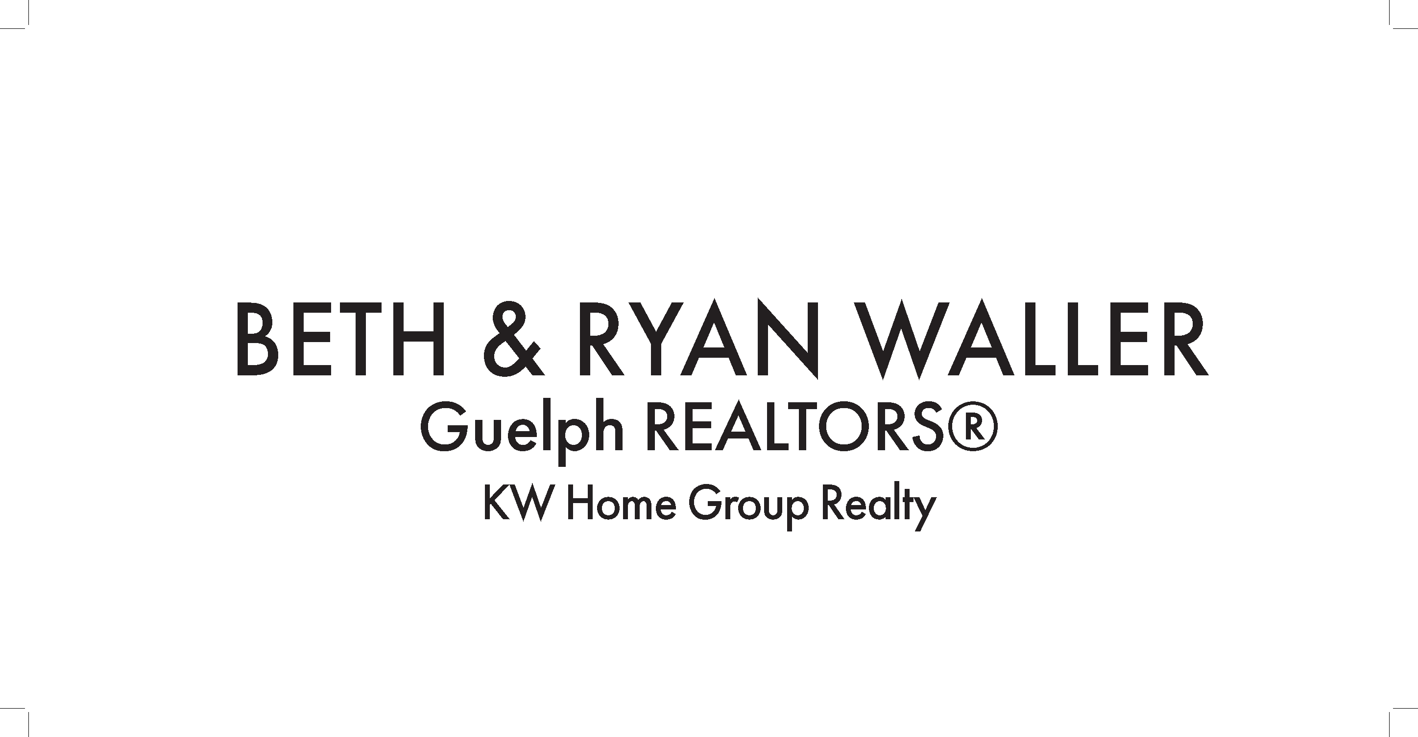 Beth & Ryan Waller - KW Home Group Realty