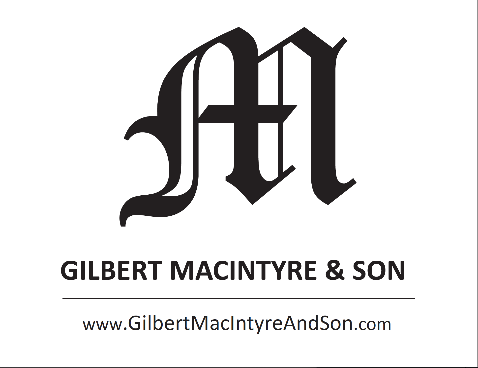 Gilbert MacIntyre & Son
