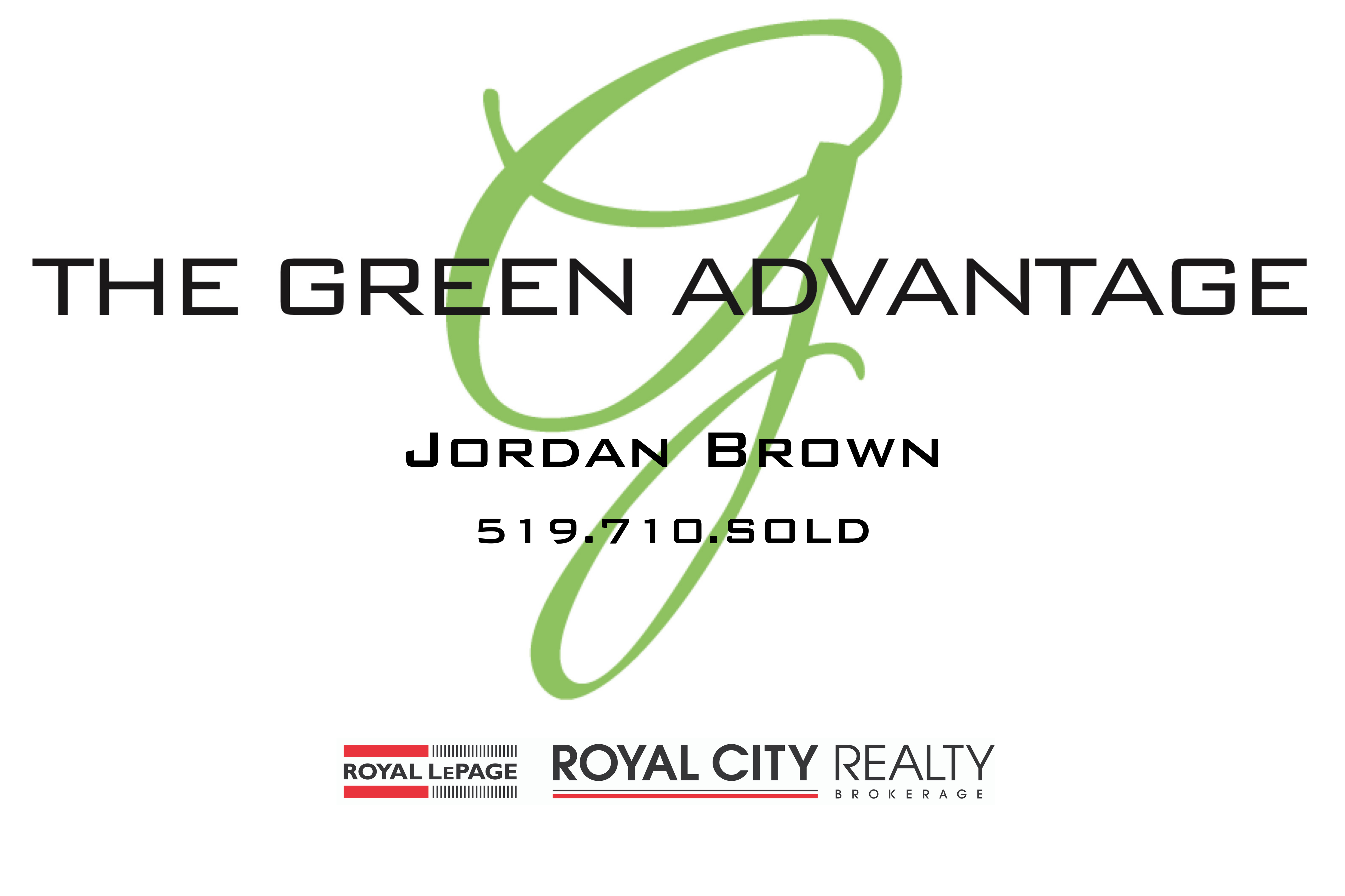 Jordan Brown The Green Advantage Team Real Estate